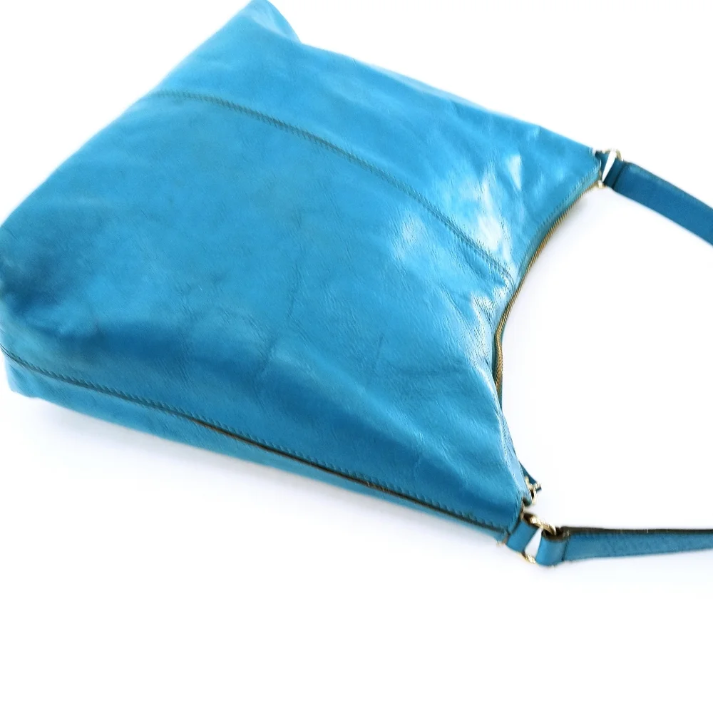 Kate Spade Serena Scion Blue  Leather‎ Shoulder Handbag